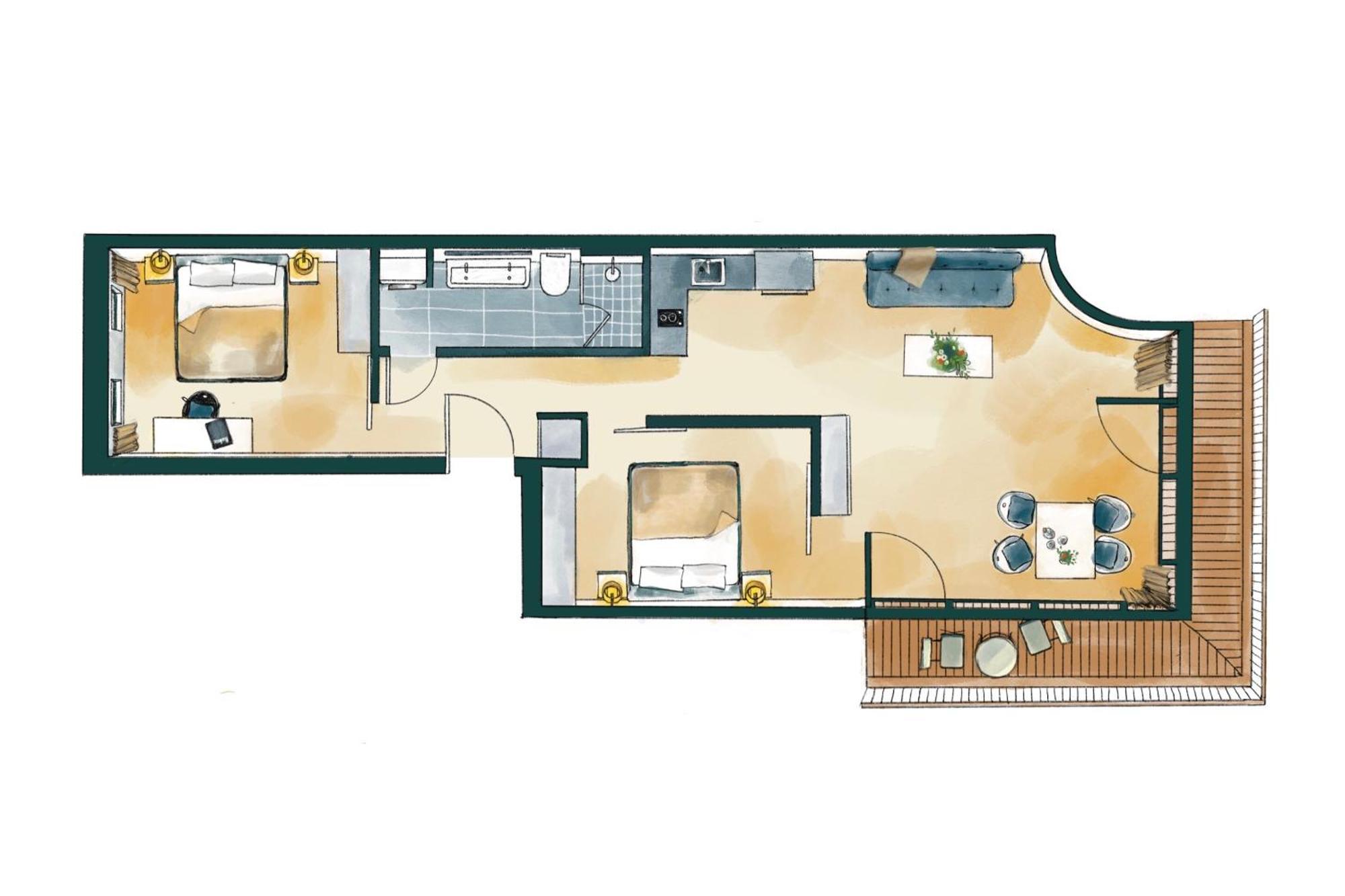 Waveboard Hotel & Boardinghouse Potsdam Quarto foto