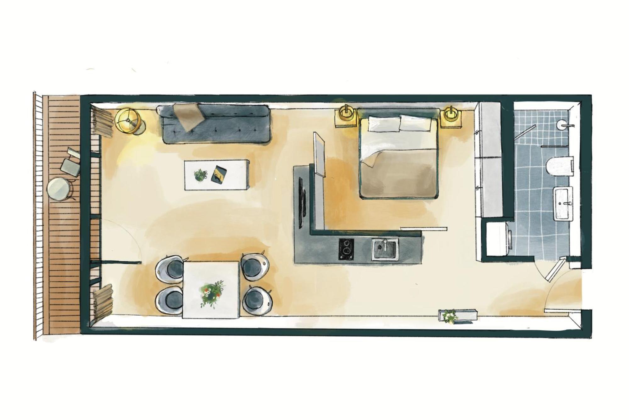 Waveboard Hotel & Boardinghouse Potsdam Quarto foto